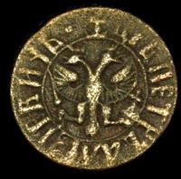 Полушка 1707 года