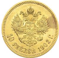 10 рублей 1902 года