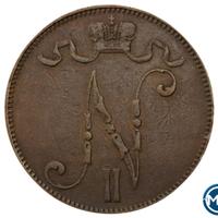 5 пенни 1898 года  Для Финляндии