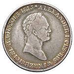 5 злотых 1833 года KG Для Польши