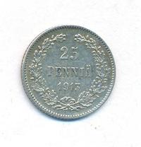 25 пенни 1913 года S Для Финляндии