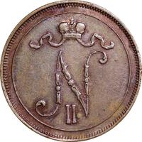 10 пенни 1914 года  Для Финляндии