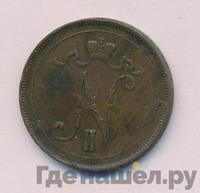 10 пенни 1900 года  Для Финляндии