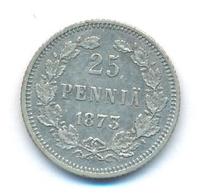 25 пенни 1873 года S Для Финляндии