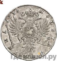 Полтина 1735 года