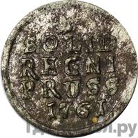 Солид 1761 года  Для Пруссии