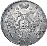 1 рубль 1734 года