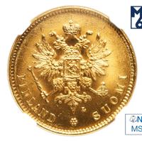 20 марок 1910 года L Для Финляндии