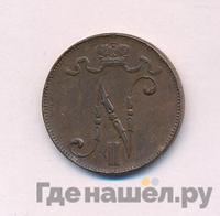 5 пенни 1912 года  Для Финляндии