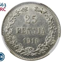 25 пенни 1910 года L Для Финляндии
