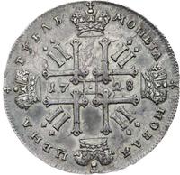 1 рубль 1728 года