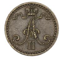 1 пенни 1869 года  Для Финляндии