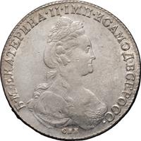 1 рубль 1782 года