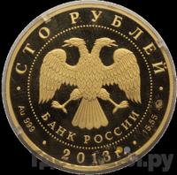 100 рублей 2013 года ММД