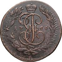 5 копеек 1766 года