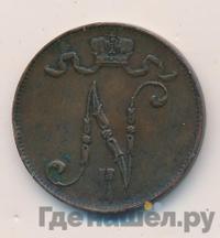 5 пенни 1912 года  Для Финляндии