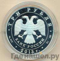 3 рубля 2013 года СПМД