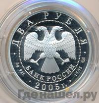 2 рубля 2005 года СПМД