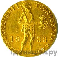 Дукат 1838 года  Нидерландская имитация