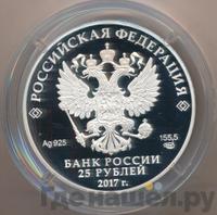 25 рублей 2017 года СПМД