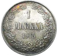 1 марка 1915 года S Для Финляндии