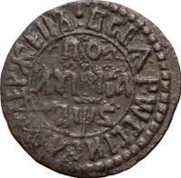 Полушка 1706 года