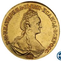 10 рублей 1778 года СПБ