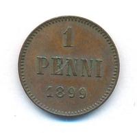 1 пенни 1899 года  Для Финляндии
