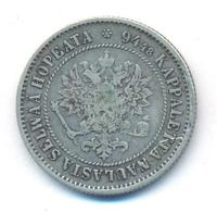1 марка 1872 года S Для Финляндии