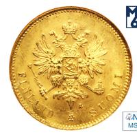 20 марок 1910 года L Для Финляндии