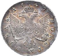 1 рубль 1745 года