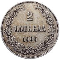 2 марки 1905 года L Для Финляндии