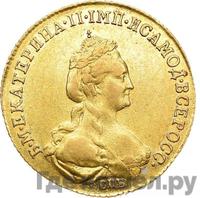 5 рублей 1781 года