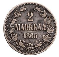 2 марки 1865 года S Для Финляндии