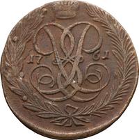 5 копеек 1761 года