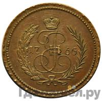 Полушка 1765 года