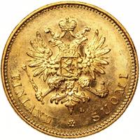 20 марок 1910 года L Для Финляндии