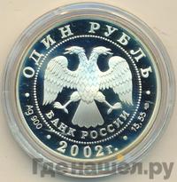1 рубль 2002 года СПМД