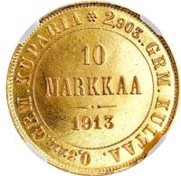 10 марок 1913 года S Для Финляндии