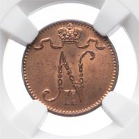 1 пенни 1911 года  Для Финляндии