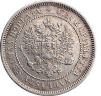 2 марки 1872 года S Для Финляндии