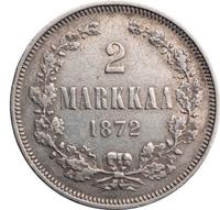 2 марки 1872 года S Для Финляндии