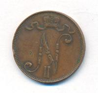 5 пенни 1911 года  Для Финляндии