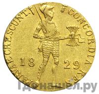 Дукат 1829 года  Нидерландская имитация