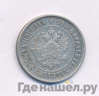 1 марка 1872 года S Для Финляндии