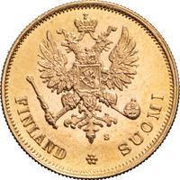 10 марок 1878 года S Для Финляндии