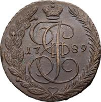 5 копеек 1789 года
