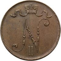 5 пенни 1899 года  Для Финляндии