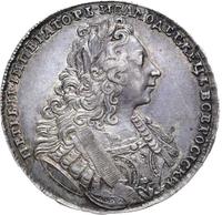 1 рубль 1729 года