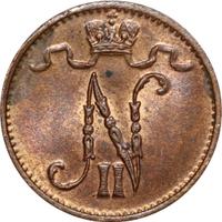 1 пенни 1915 года  Для Финляндии